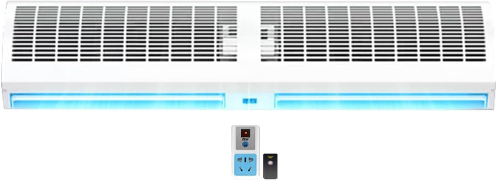 Wall-Mounted Air Curtain Fan with Remote Control I12274