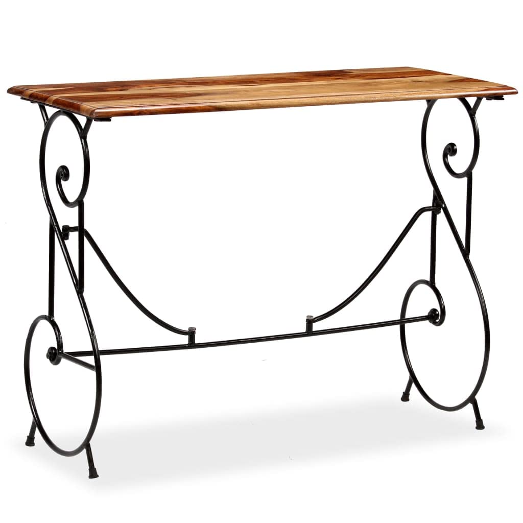 Solid Sheesham Wood Console Table G6795
