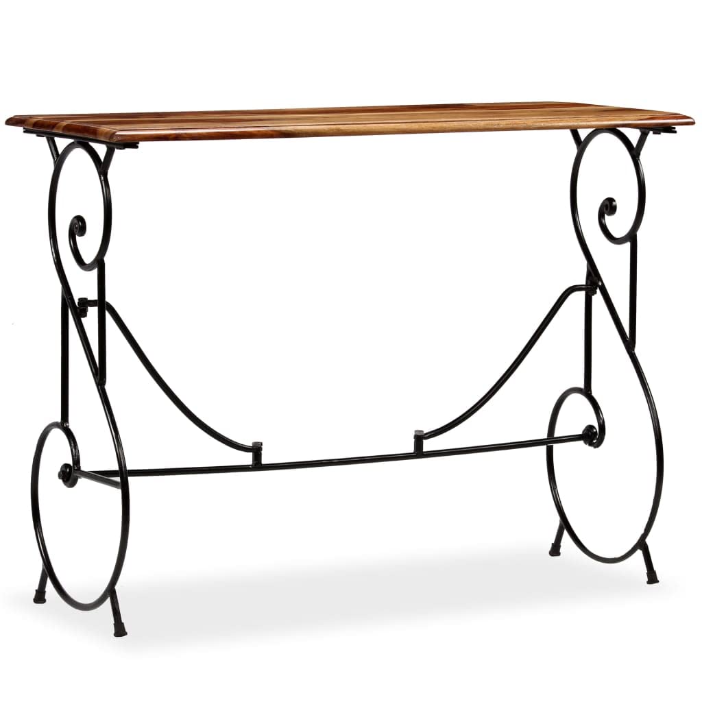Solid Sheesham Wood Console Table G6795