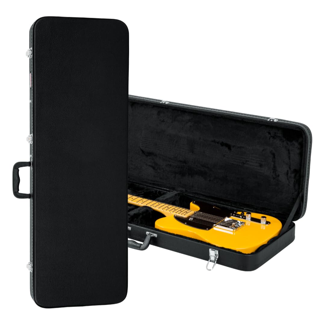 Hard-Shell Wood Case for Standard Electric Guitars I940