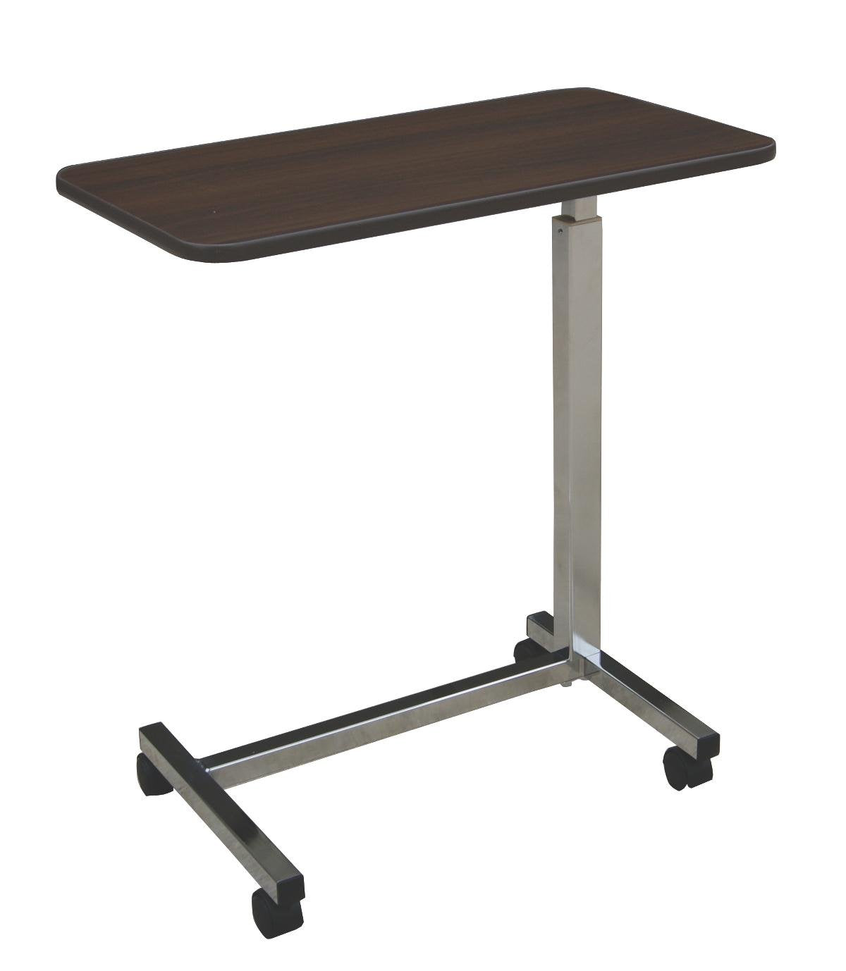 Adjustable Overbed Table with Wheels J5092