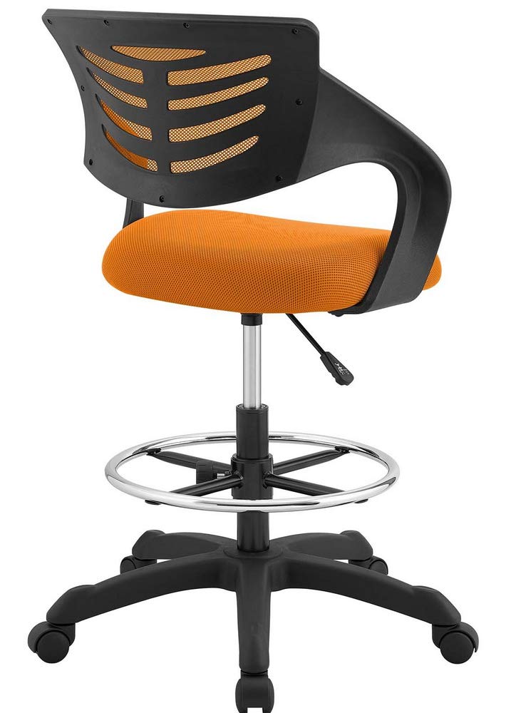 Orange Drafting Chair W83744
