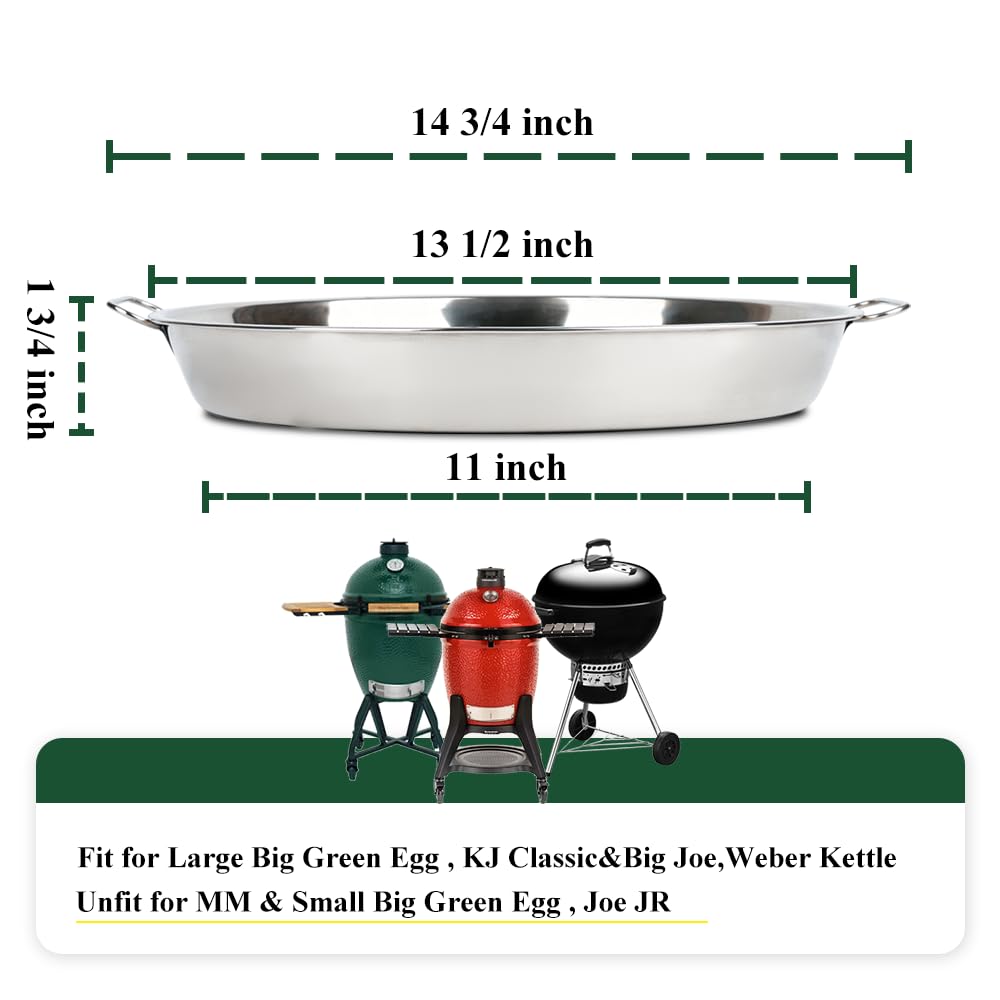 13.5" Stainless Steel Drip Pan & Roasting Tray N703969