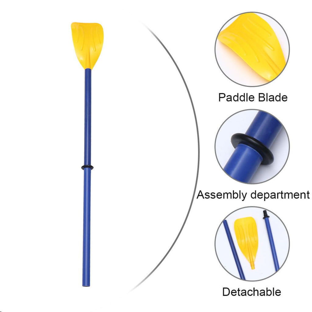 Detachable Plastic Boat Paddle with Aluminum Alloy Poles Y58723
