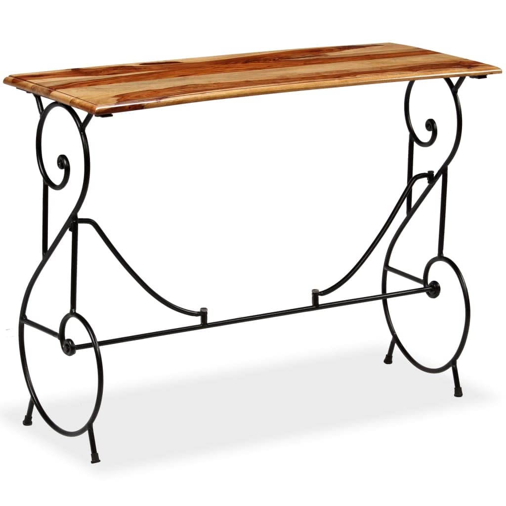 Solid Sheesham Wood Console Table G6795