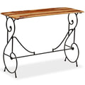 Solid Sheesham Wood Console Table G6795