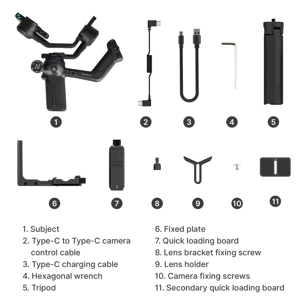 3-Axis Camera Gimbal Stabilizer E89830