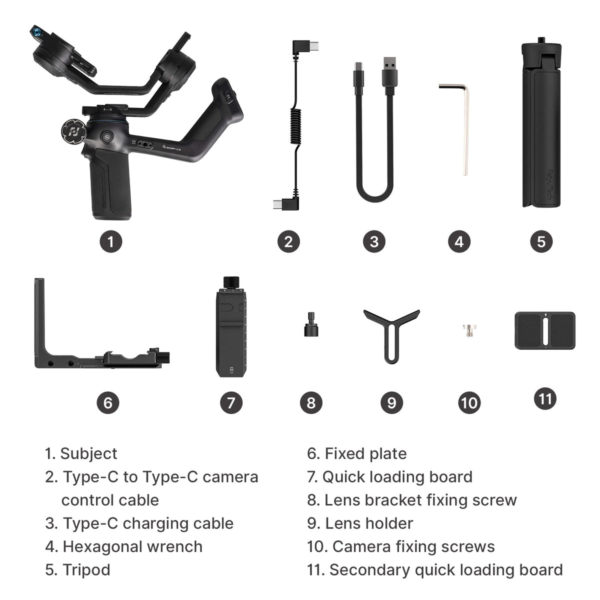 3-Axis Camera Gimbal Stabilizer E89830