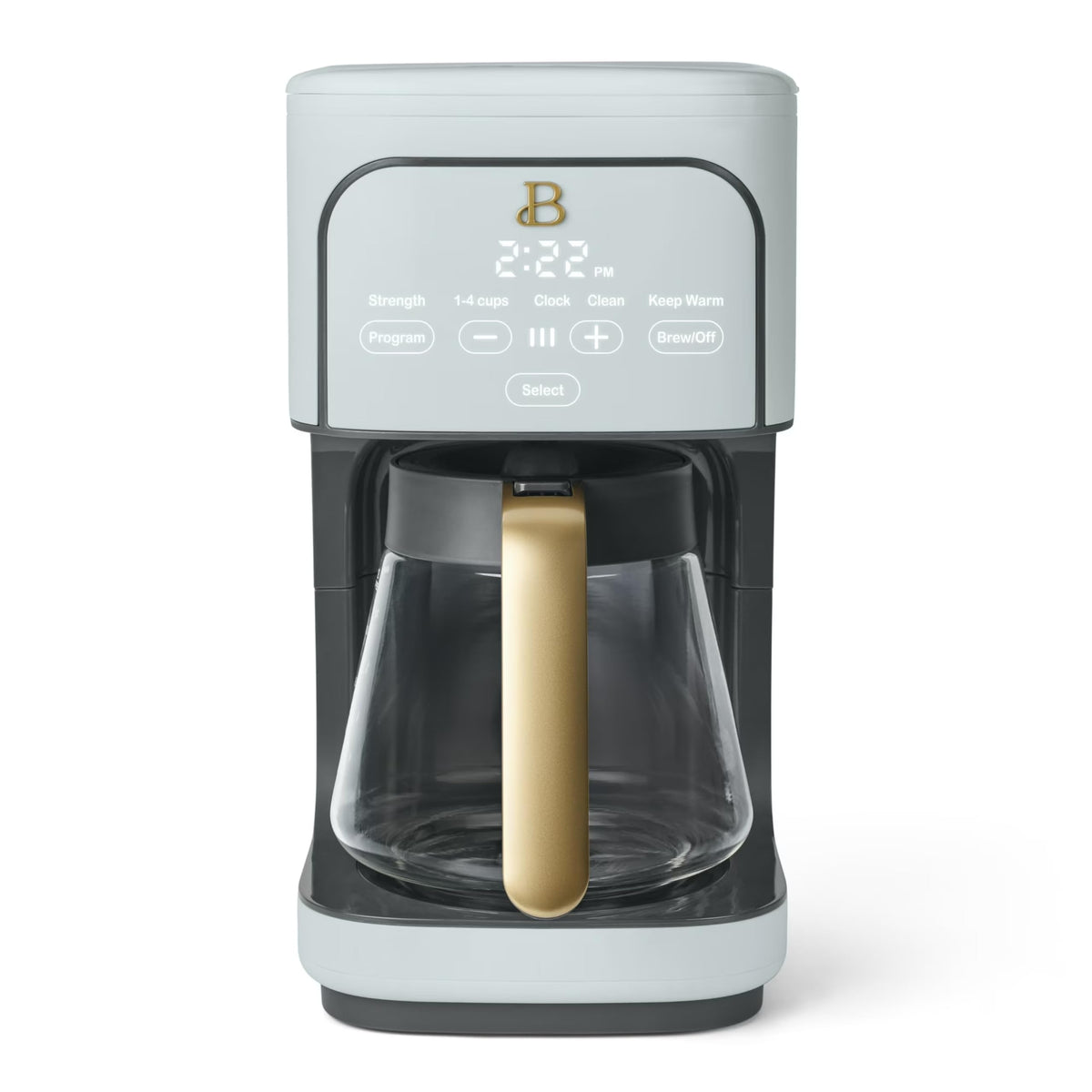 12-Cup Programmable Coffee Maker with Glass Carafe G833712
