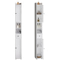 Narrow Bathroom Storage Cabinet with Drawer Q37860