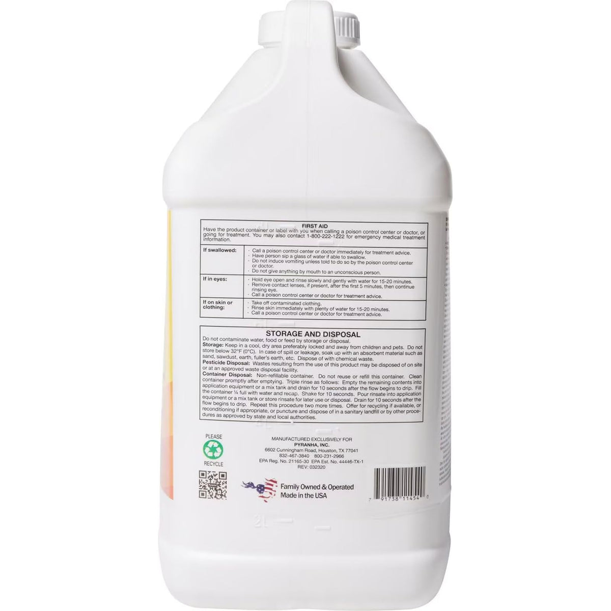 1-10 HPS Concentrate Refill 2.5 Gallon Automatic Spray Systems Fly Control S10284