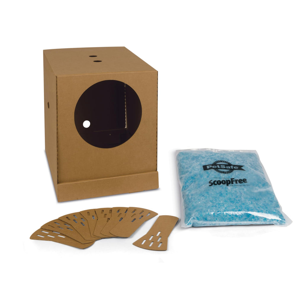 Disposable Litter Box, Fresh Scent, 4.3Lb Bag X6246