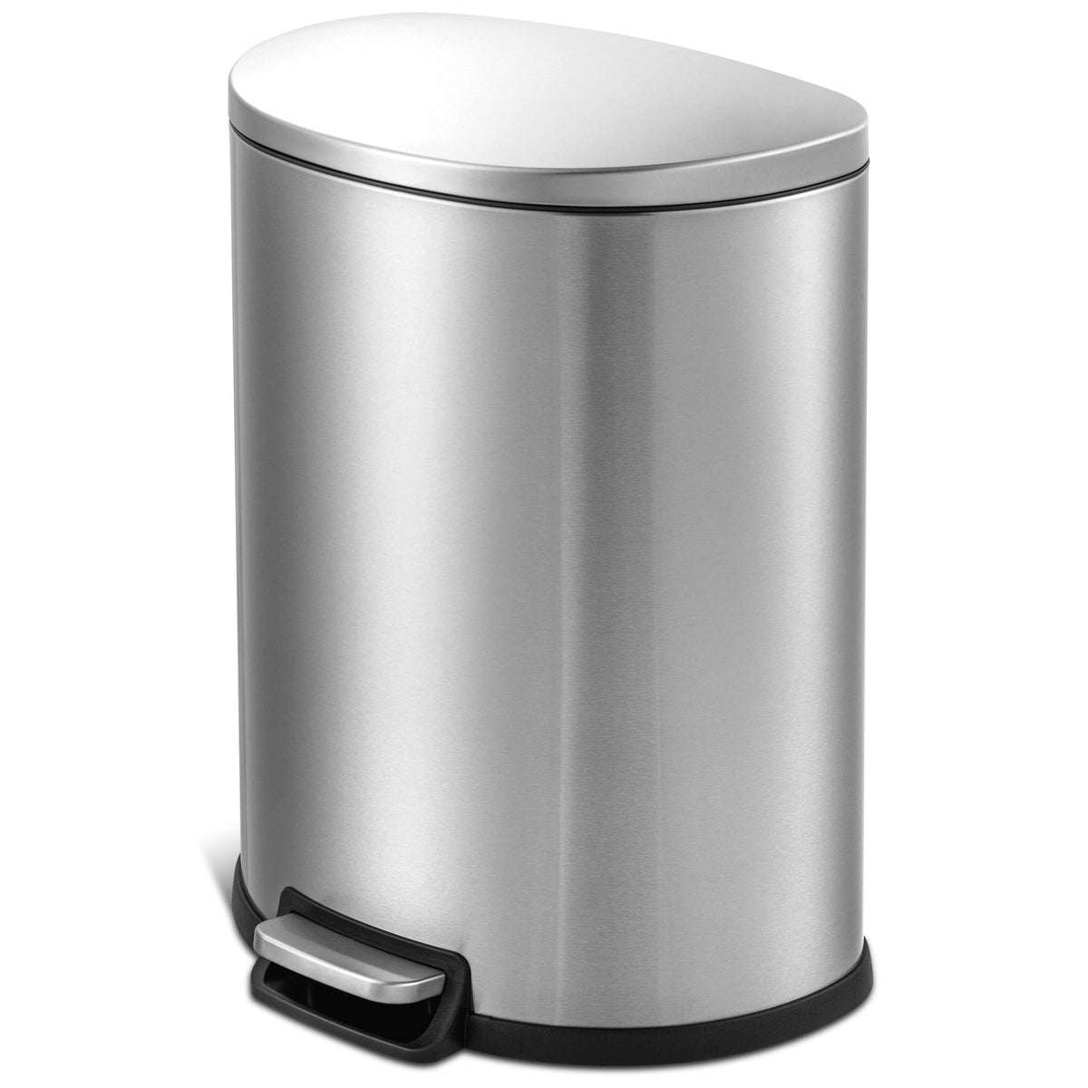 13.2 Gallon Stainless Steel Step-Up Trash Can M85407
