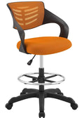 Orange Drafting Chair W83744