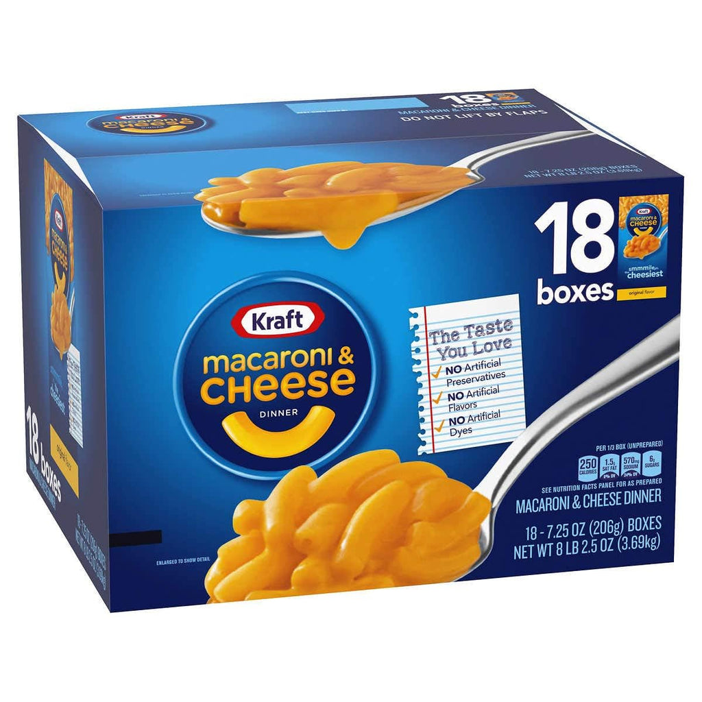 Macaroni Cheese 7.25 Oz 18 Pack A16578