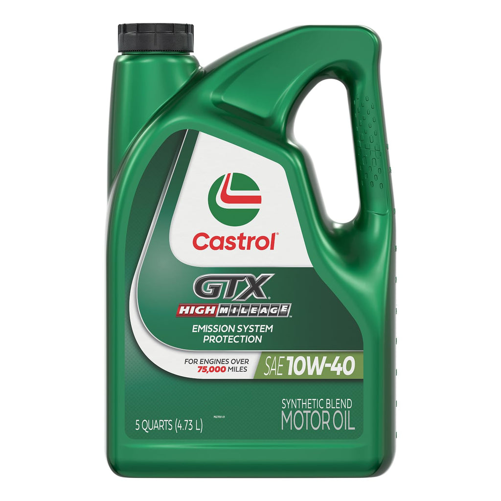 10W-40 Synthetic Blend Motor Oil, 5 Quarts U4324