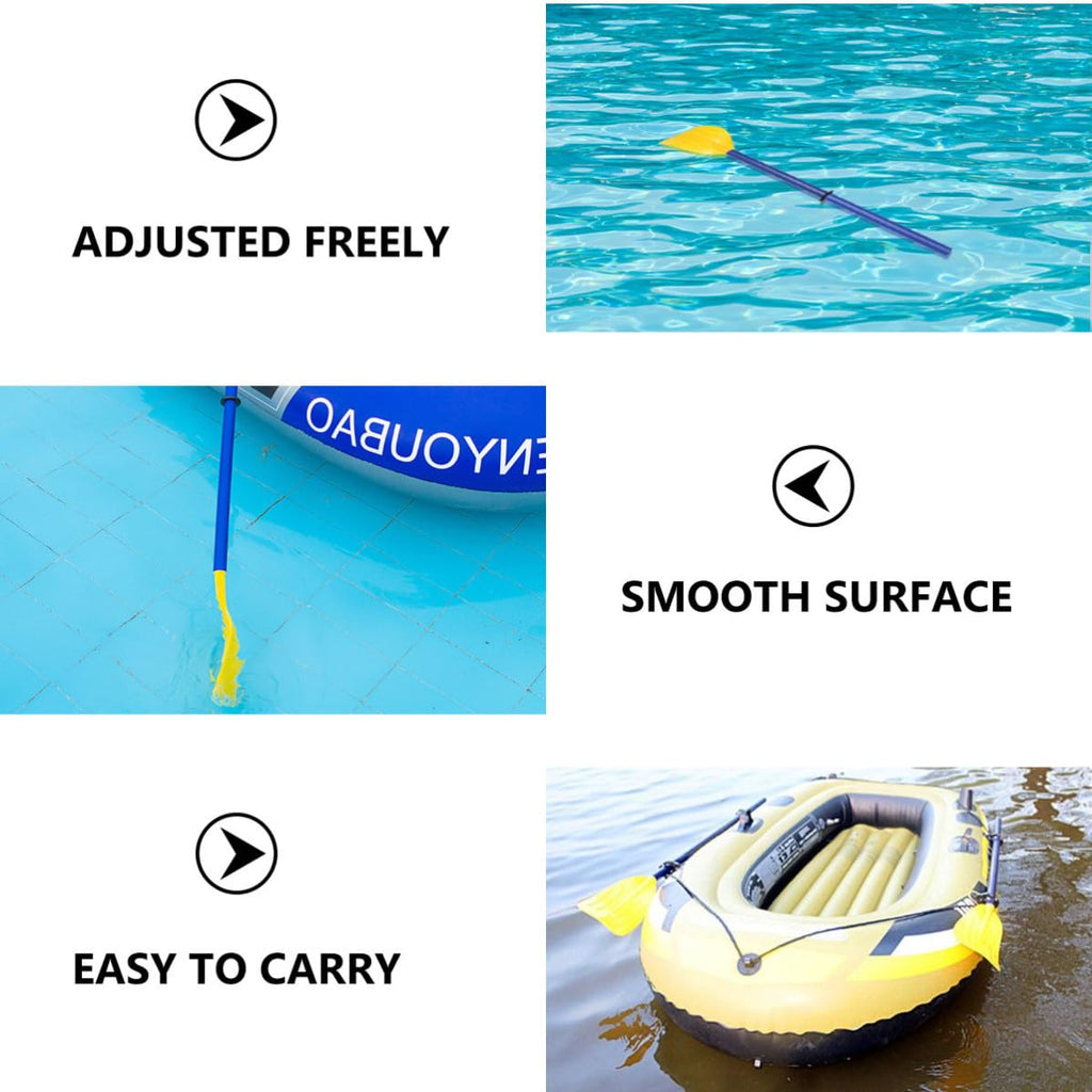 Detachable Plastic Boat Paddle with Aluminum Alloy Poles Y58723