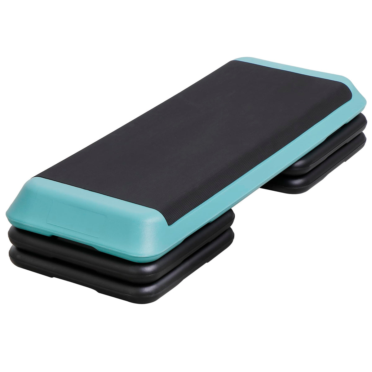 43 Inch Adjustable Aerobic Stepper with 4 Risers K451836