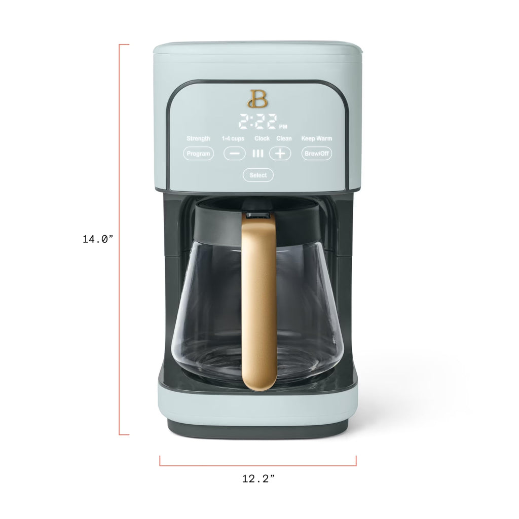 12-Cup Programmable Coffee Maker with Glass Carafe G833712