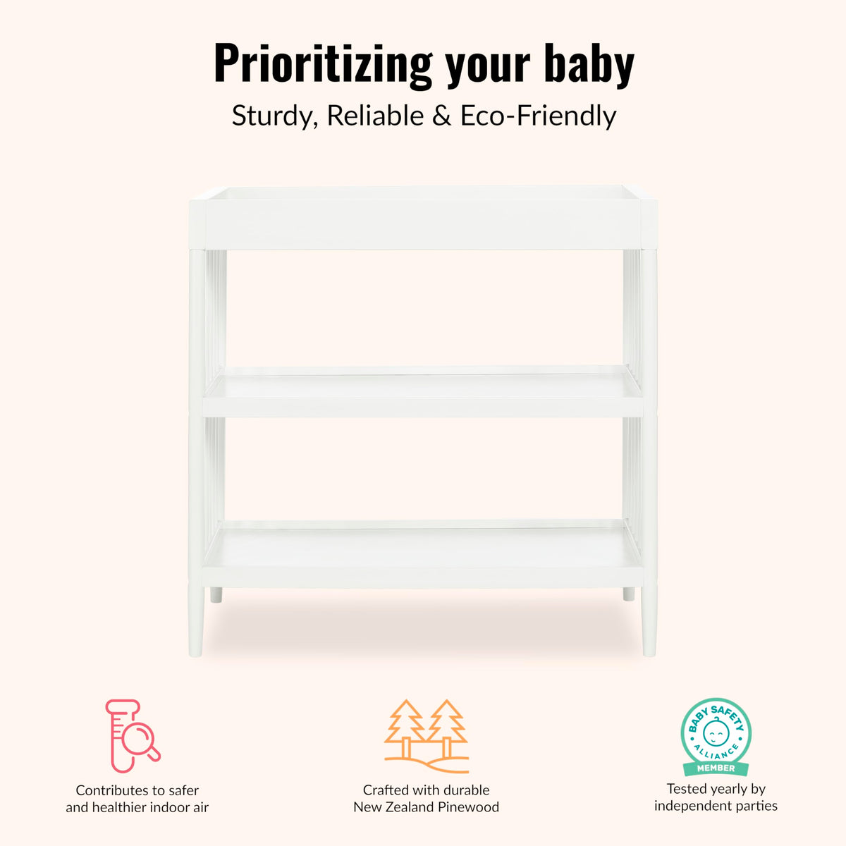 White Changing Table H17519