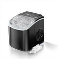 Black Portable Countertop Ice Maker with Scoop & Basket D874