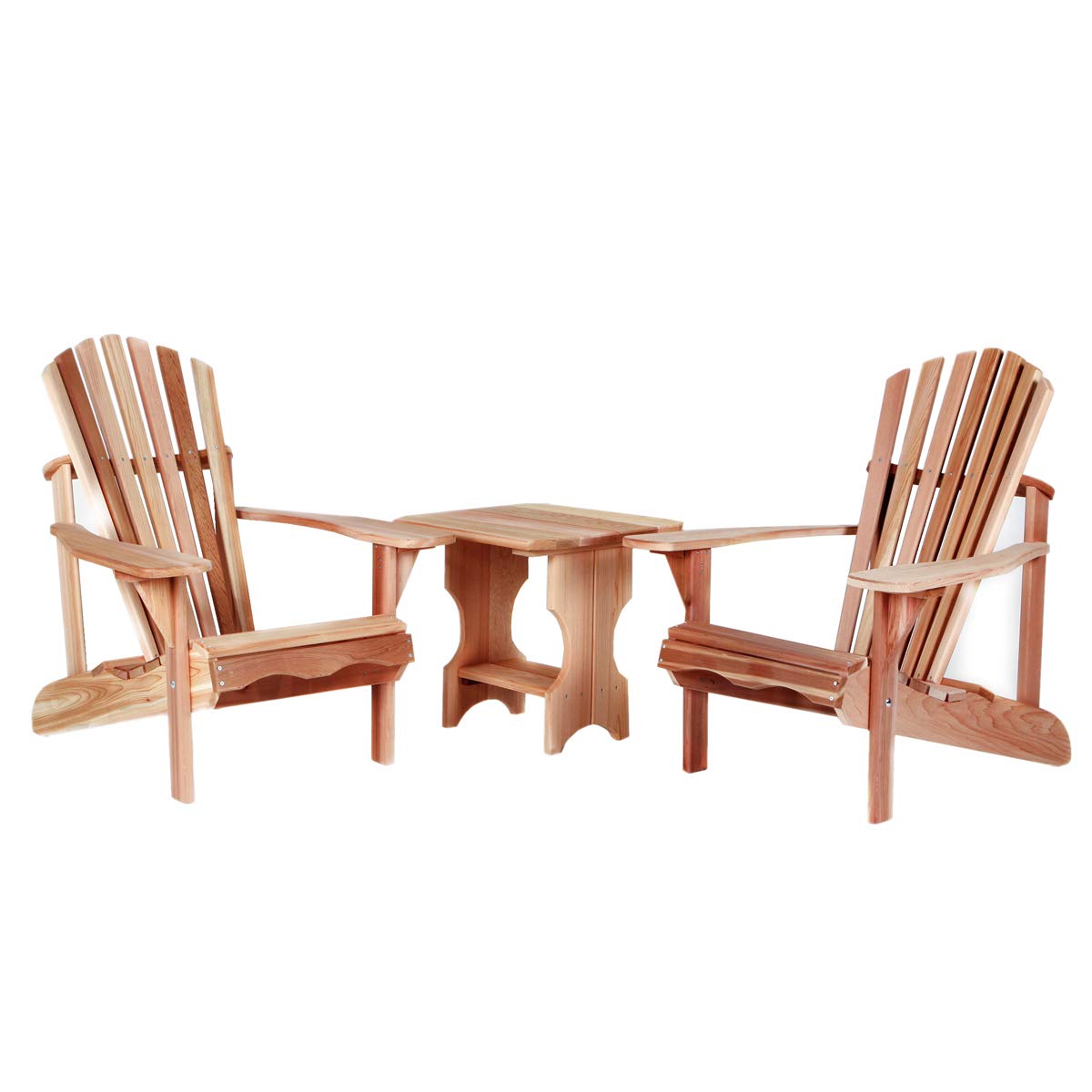 3-Piece Cedar Chair and Table Set K102