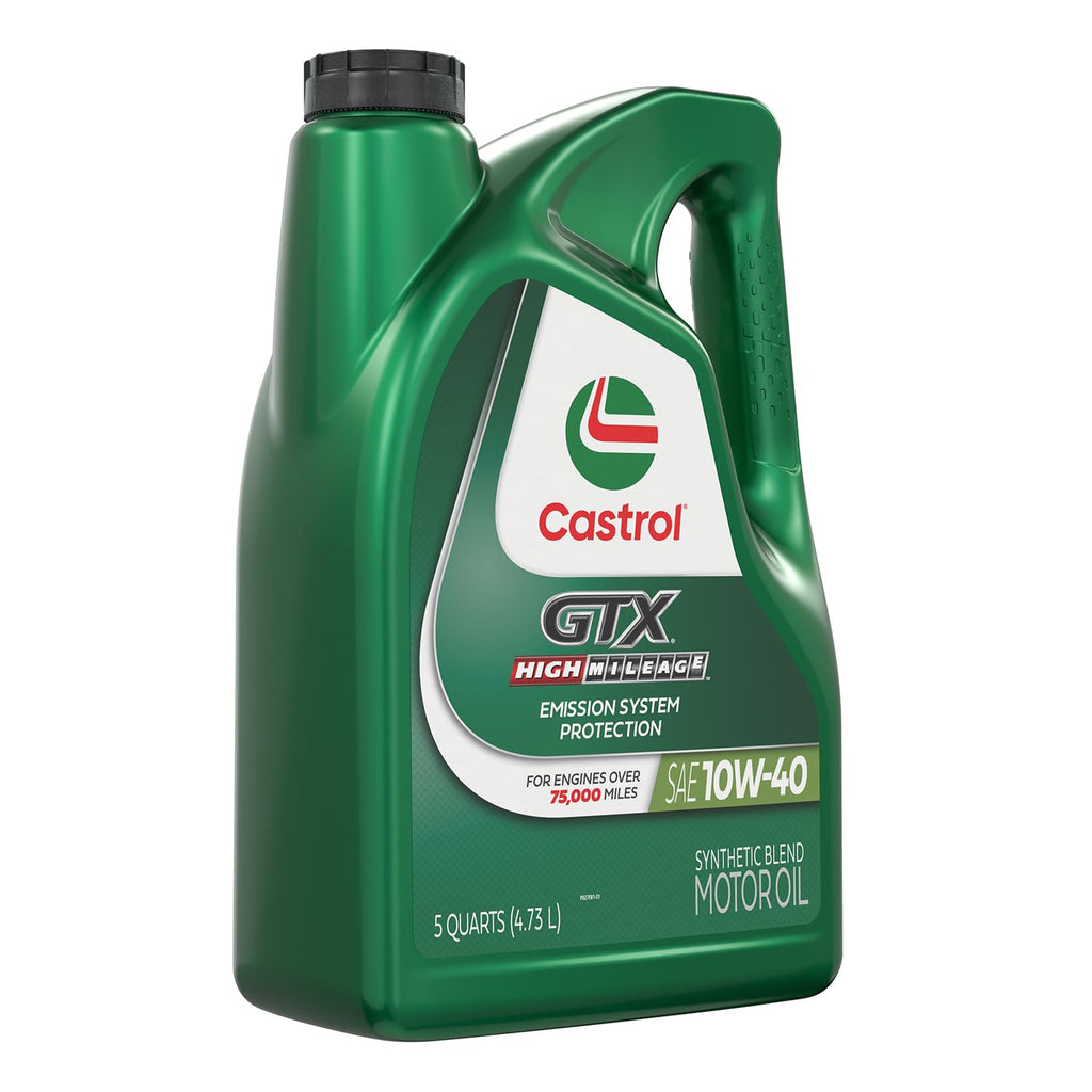 10W-40 Synthetic Blend Motor Oil, 5 Quarts U4324