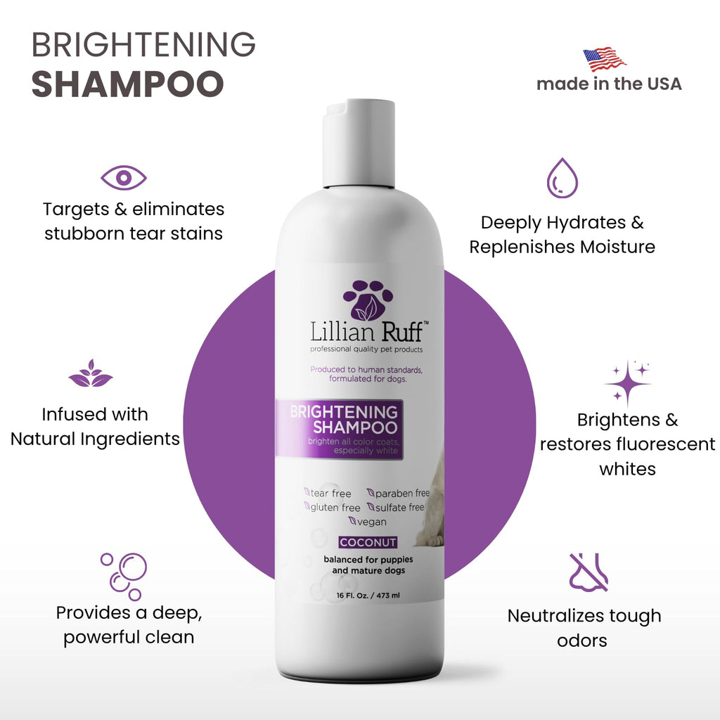 Brightening Dog Shampoo with Aloe & Provitamin B5 16oz L82339