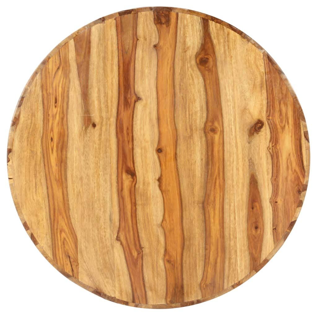 Round Wood Coffee Table with Storage Z147