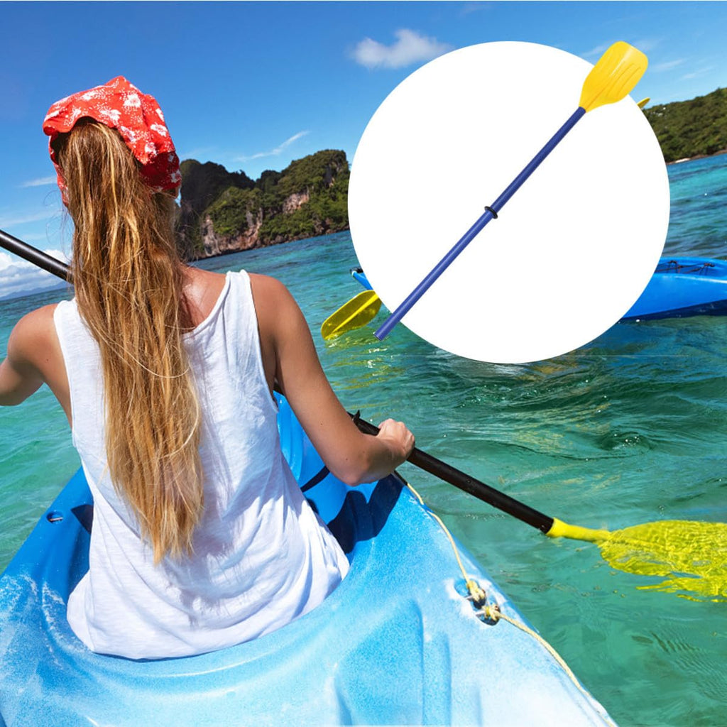 Detachable Plastic Boat Paddle with Aluminum Alloy Poles Y58723