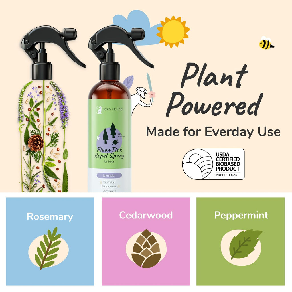 Lavender Mint Dog Coat Spray 12 fl oz B603