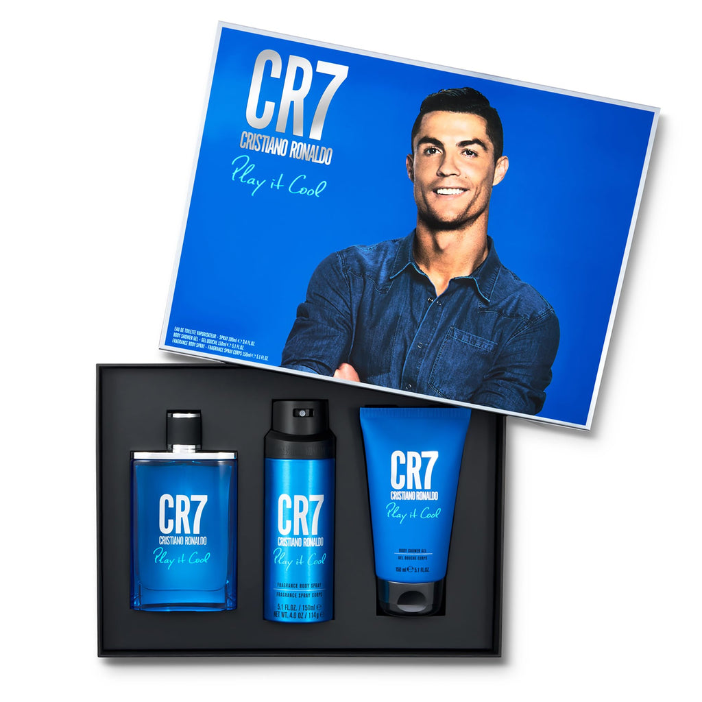 3 Pc Gift Set 3.4oz EDT Spray, 5.1oz Shower Gel, 4.1oz Body Spray L352