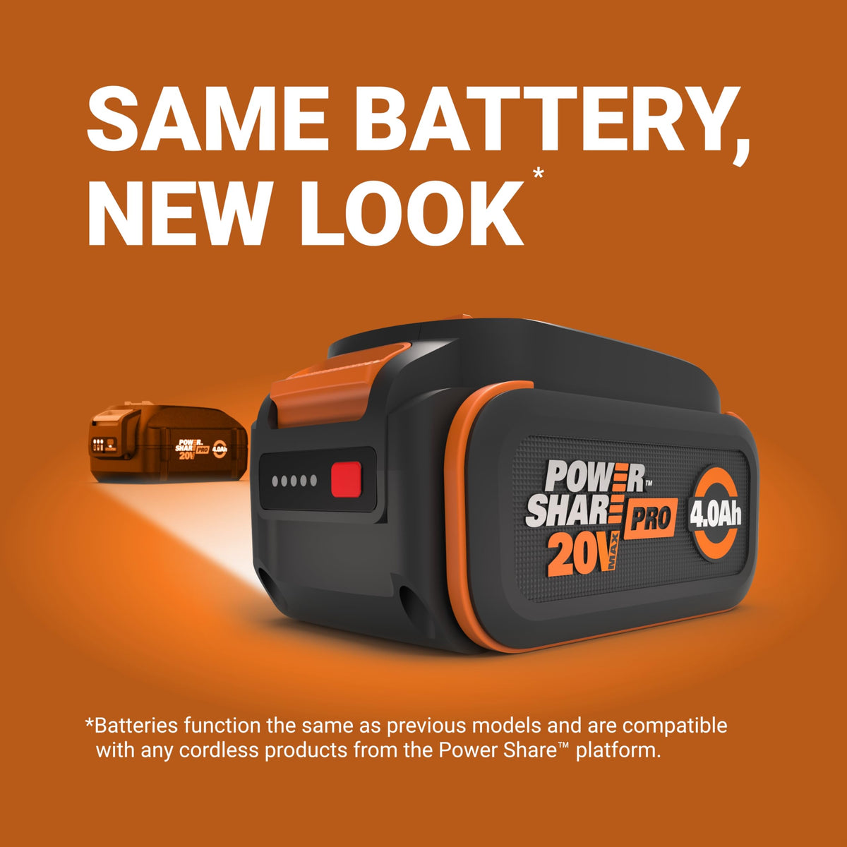 20V 4.0Ah Lithium-ion Battery 2 pcs Q77310