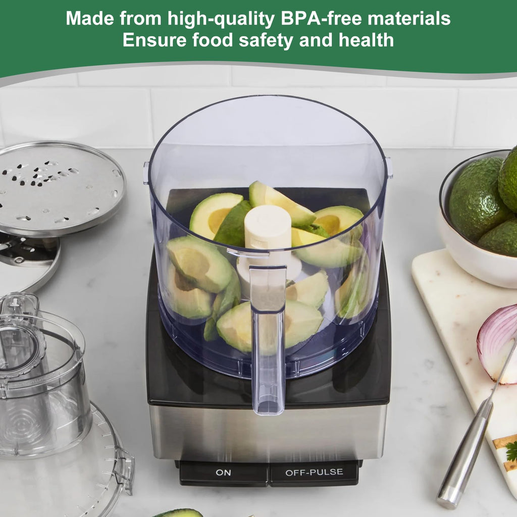 Food Processor Work Bowl 7-Cup with 4 Locking Tabs T5614