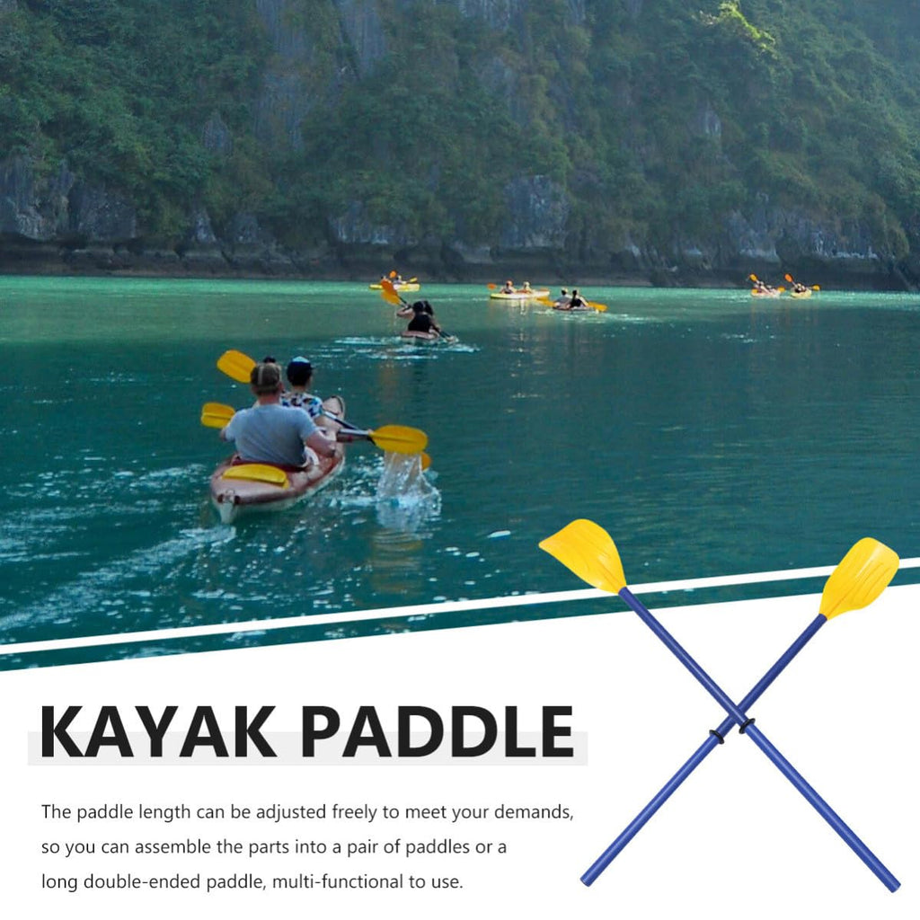 Detachable Plastic Boat Paddle with Aluminum Alloy Poles Y58723