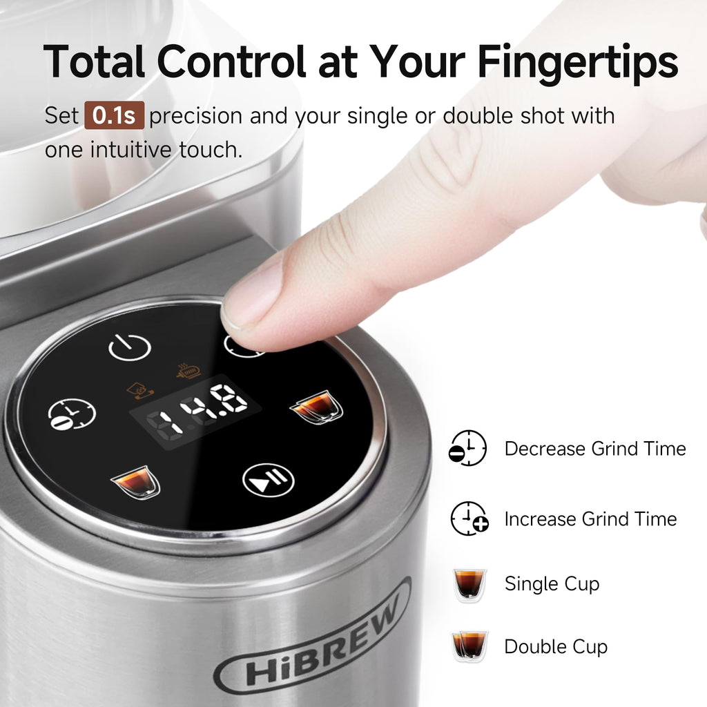 Electric Coffee Grinder with 48 Grind Settings E697821