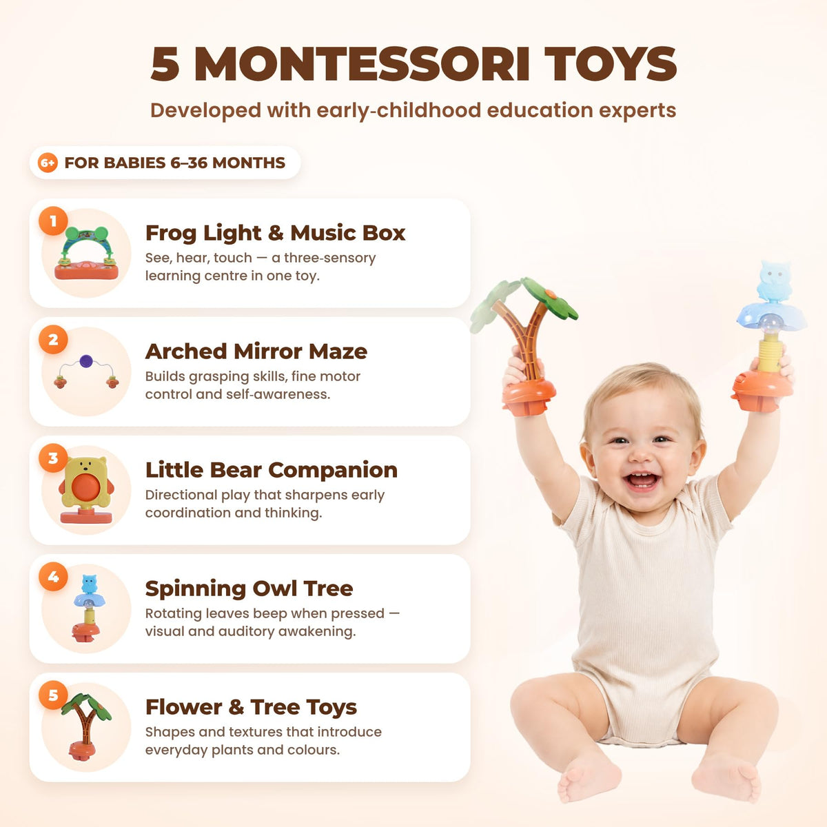 Baby Activity Center, 6-in-1 Stationary Jumper P748