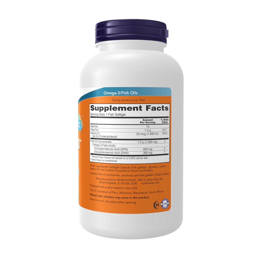 Omega-3 Fish Oil 180 Softgels P30884