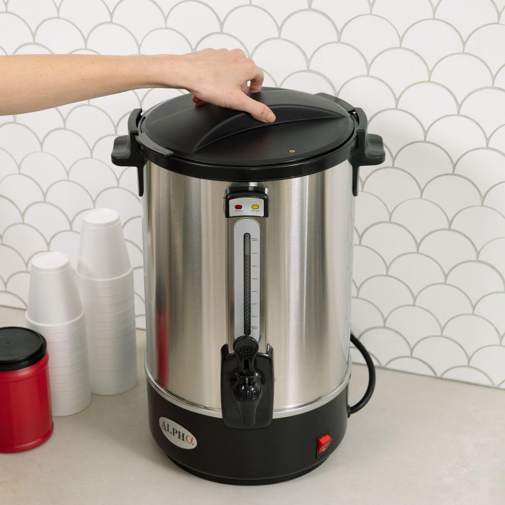 100 Cups Stainless Steel Electric Coffee Urn Q148066