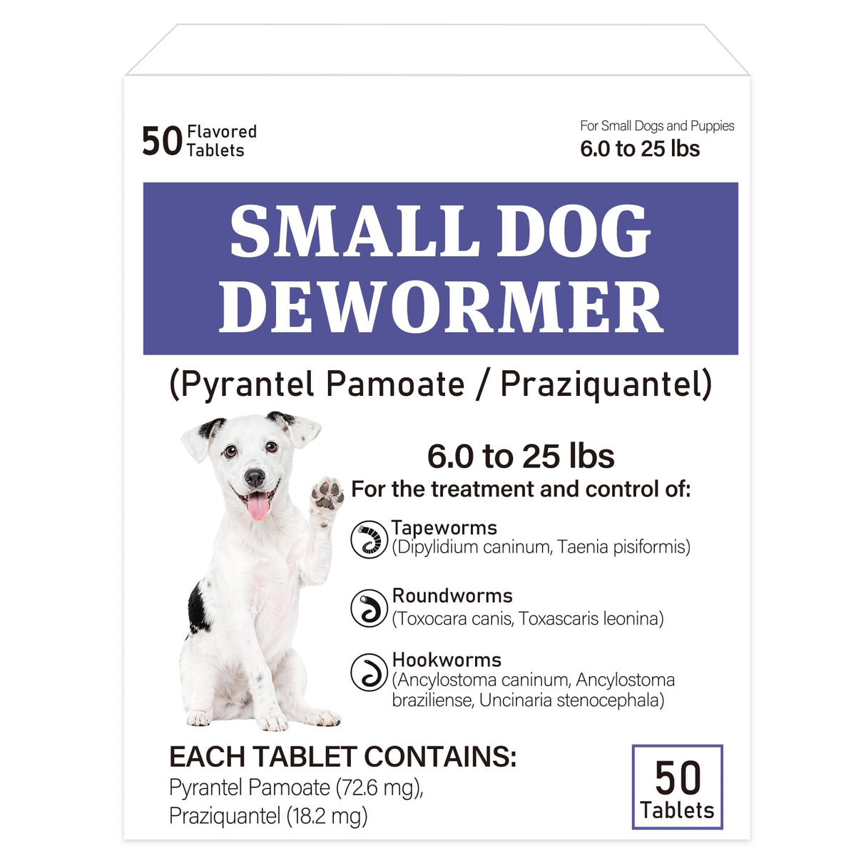 Puppies and Small Dogs Dewormer Chewables G8573