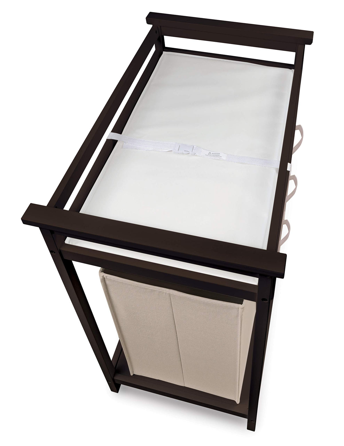 Baby Changing Table with Laundry Hamper and 3 Storage Drawers R392693