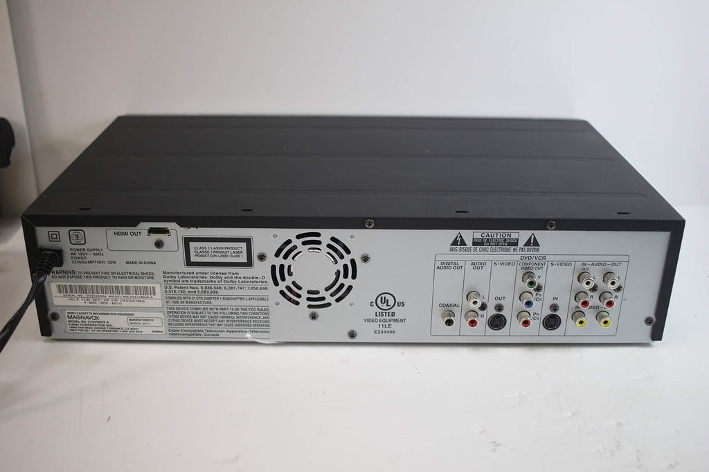 VHS to DVD Recorder VCR Combo with Remote R3132