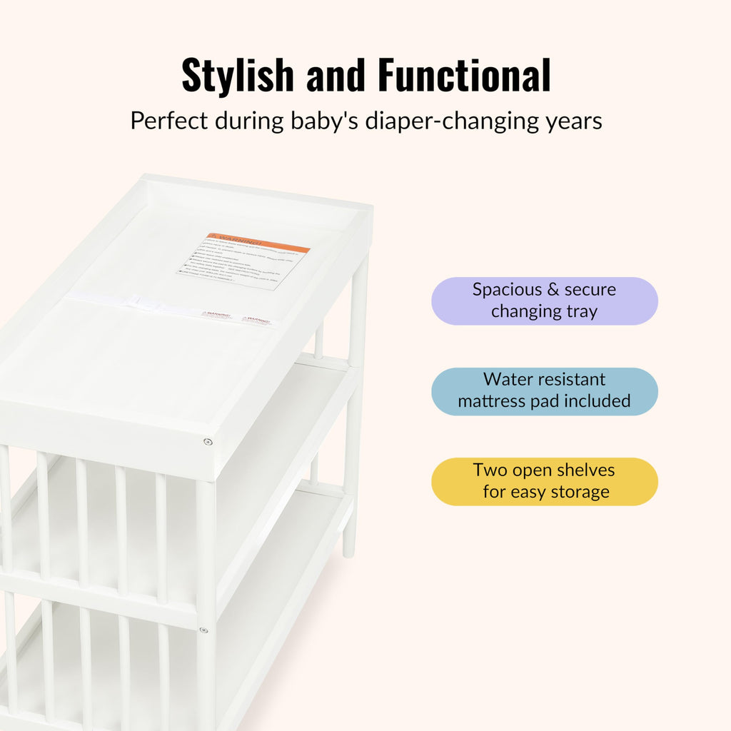 White Changing Table H17519