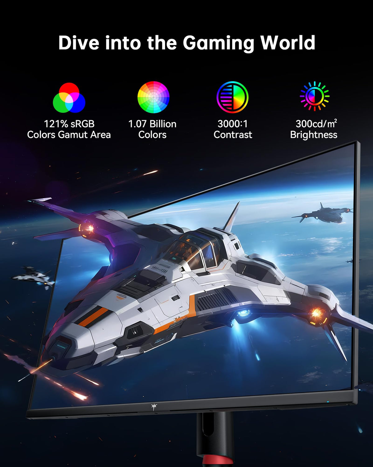 32 Inch 4K 165Hz UHD Fast IPS Gaming Monitor H739