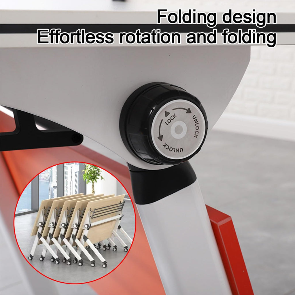 Folding Conference Table with Casters U824440