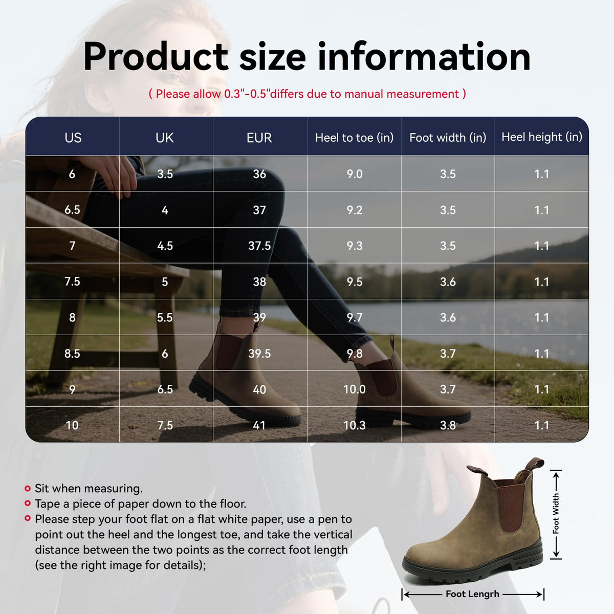 Chelsea Hiking Boots T268