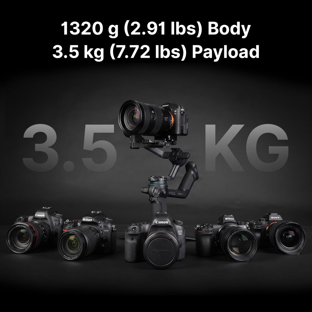 3-Axis Camera Gimbal Stabilizer E89830