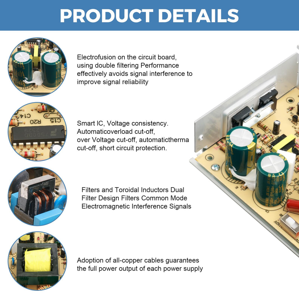 5V 40A Switching Power Supply Q10118