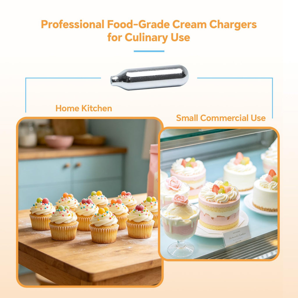 8g Whipped Cream Chargers Food Grade X72454