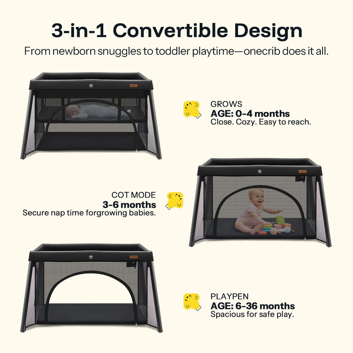 Portable Baby Playard with Mattress M15639